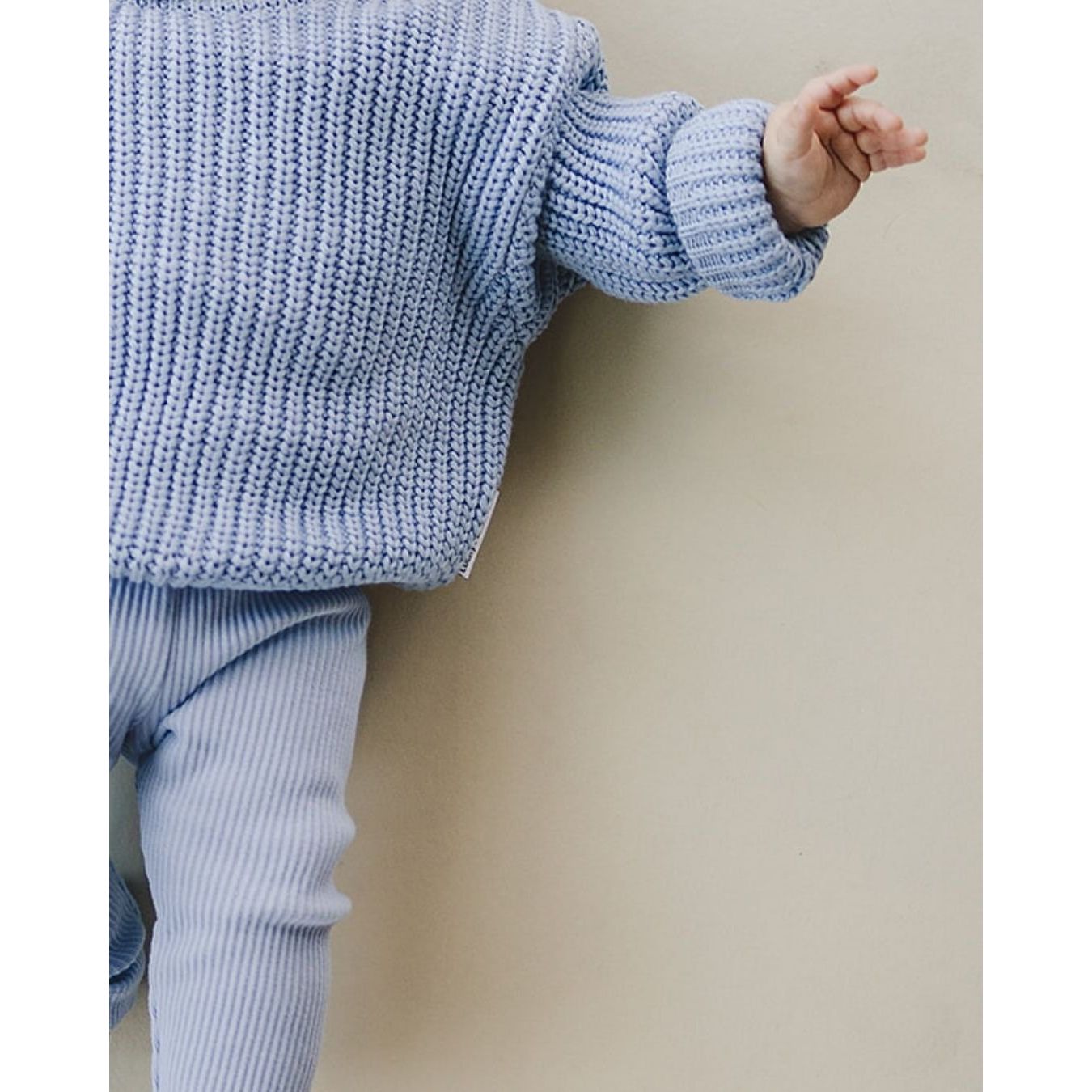 Chunky Knit Sweater | Blue