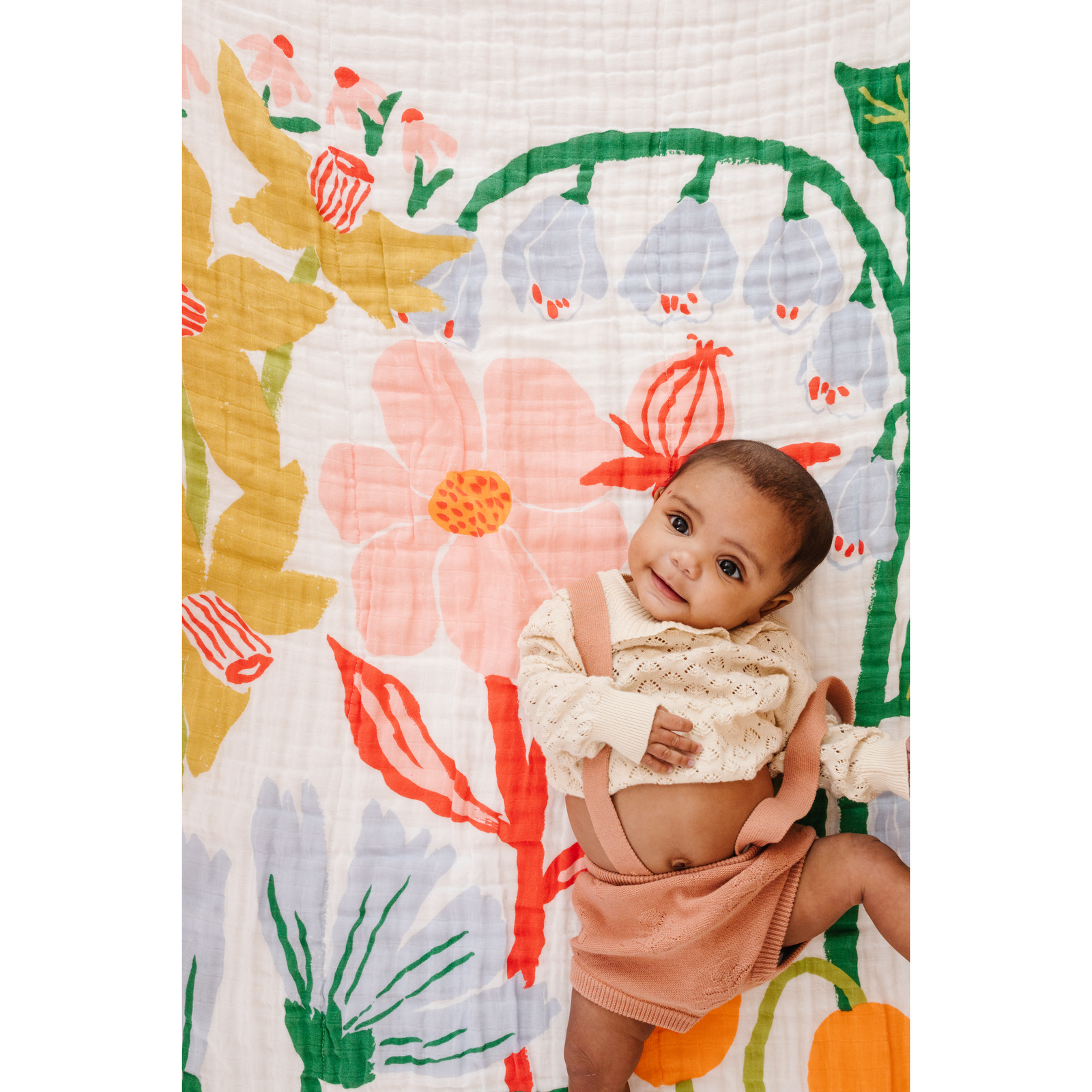 Cottage Garden Throw Blanket