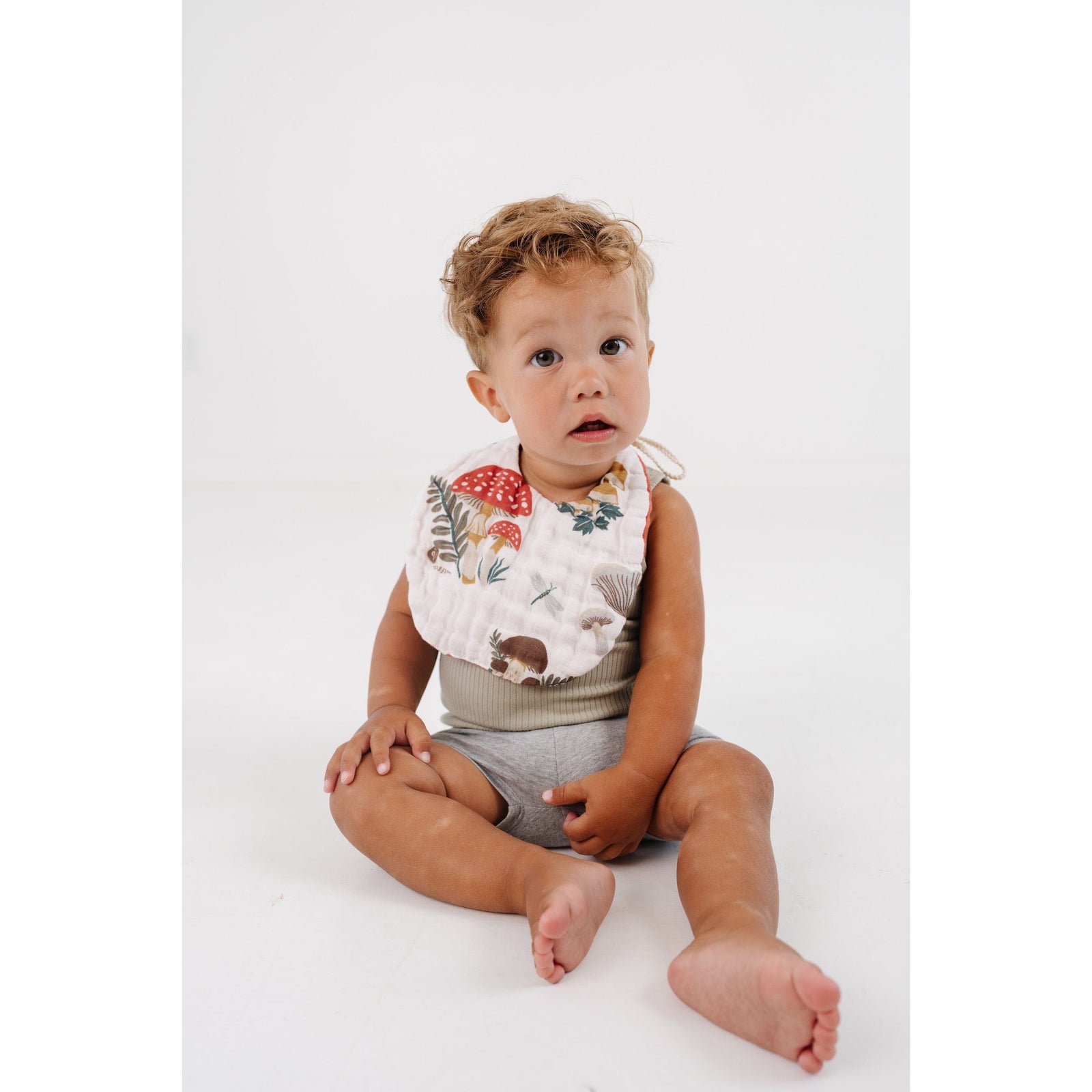 Mushroom Bib