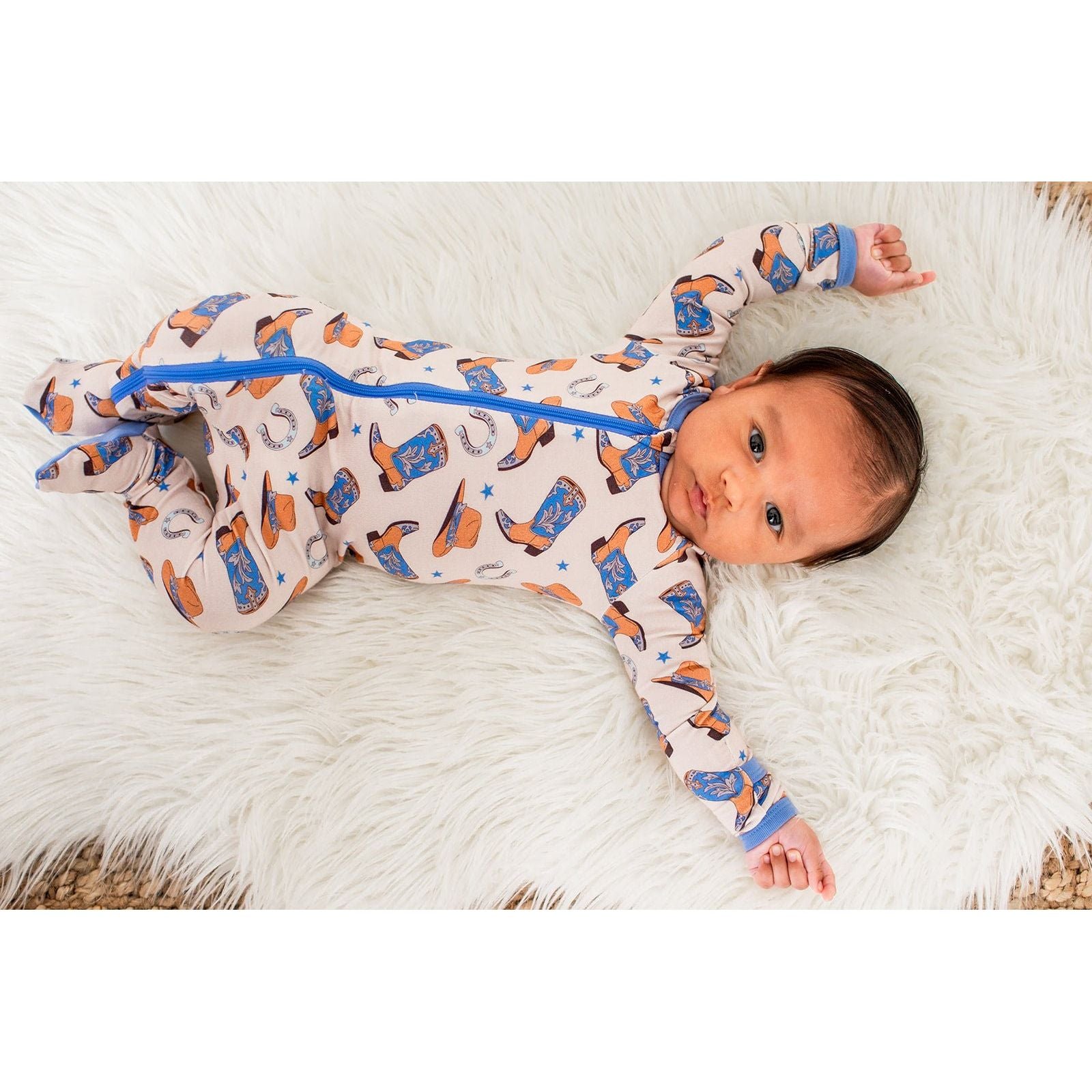 Cuddle Up Cowboy Footie
