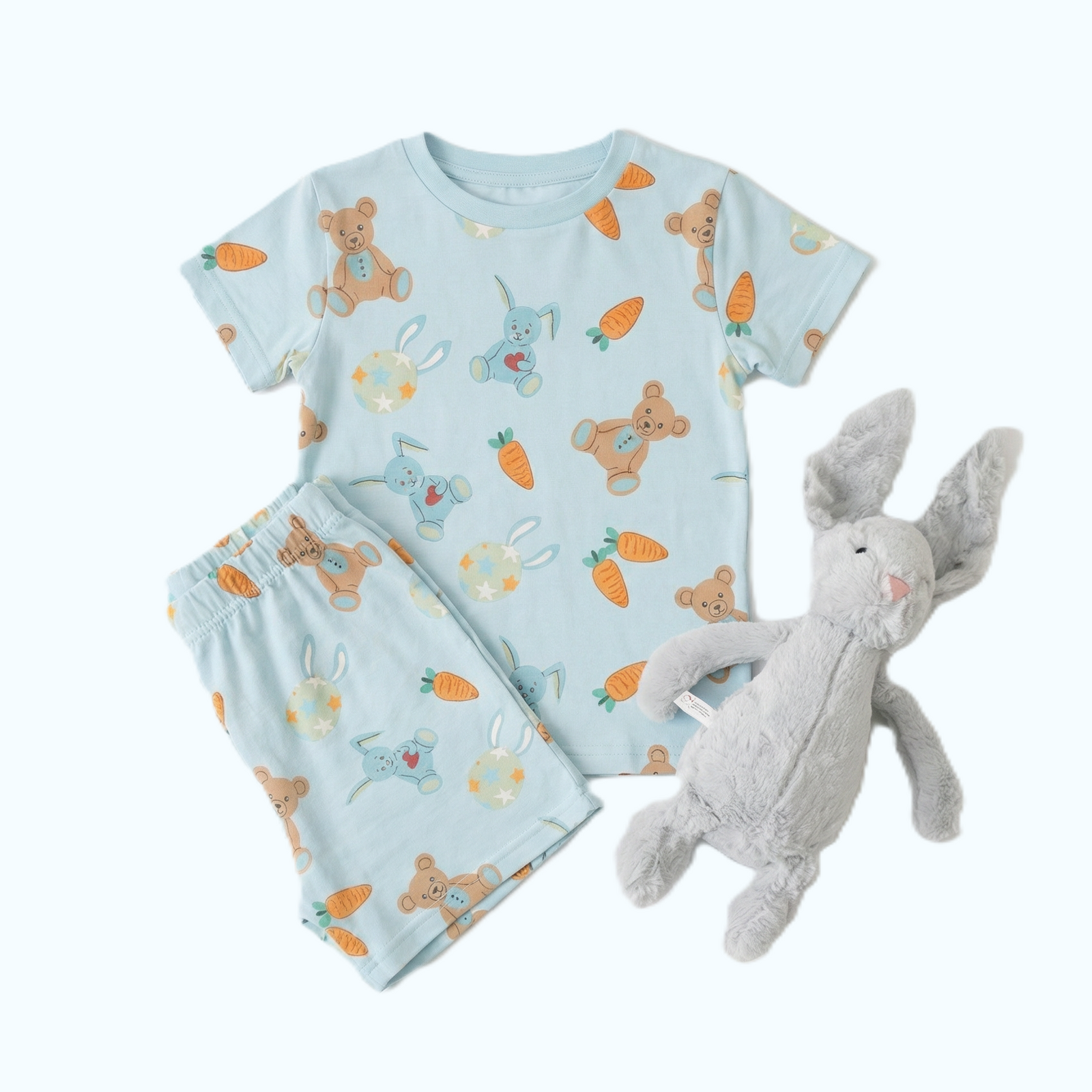 Carrot Crew Shorts Set Pajama