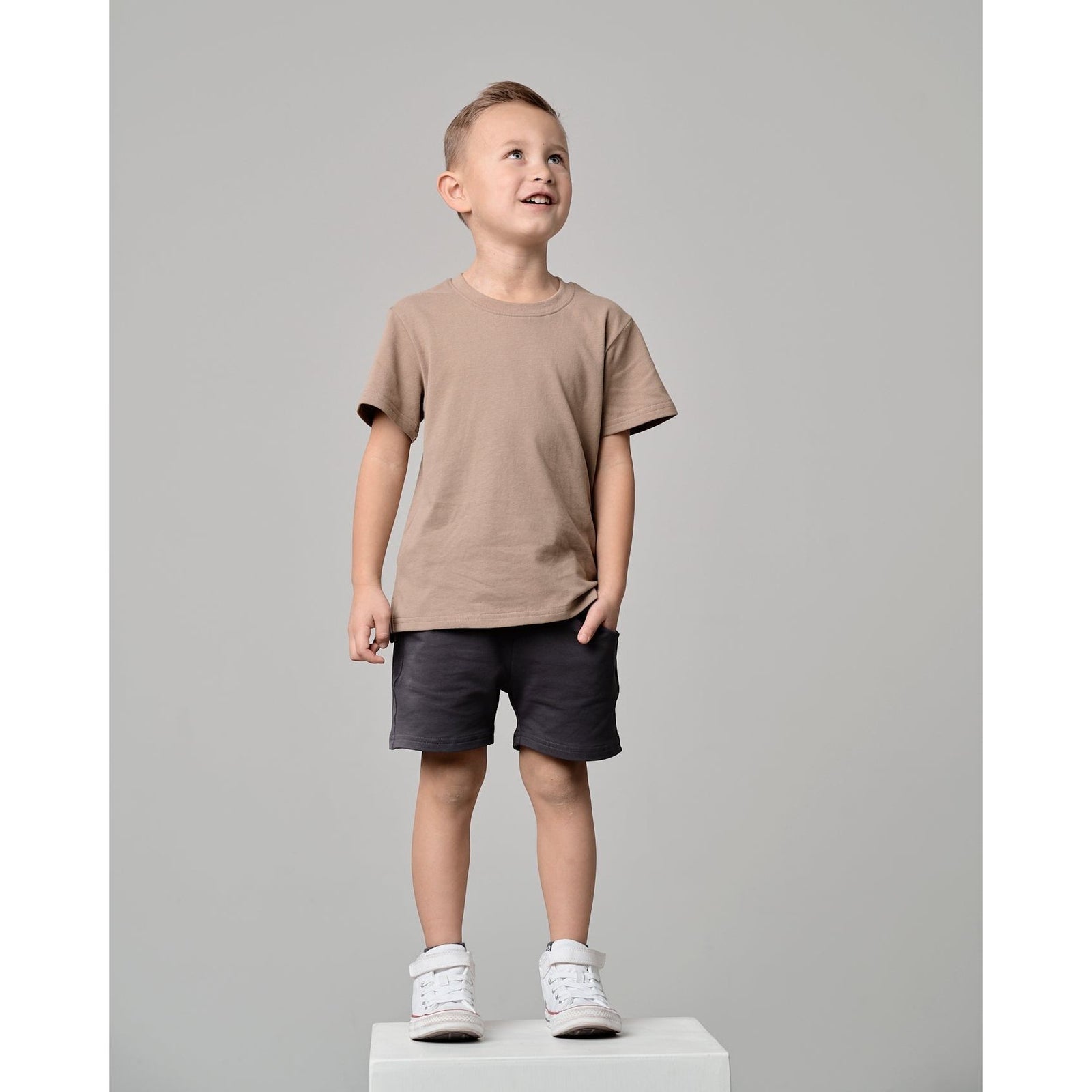 Elevated Tee - Driftwood