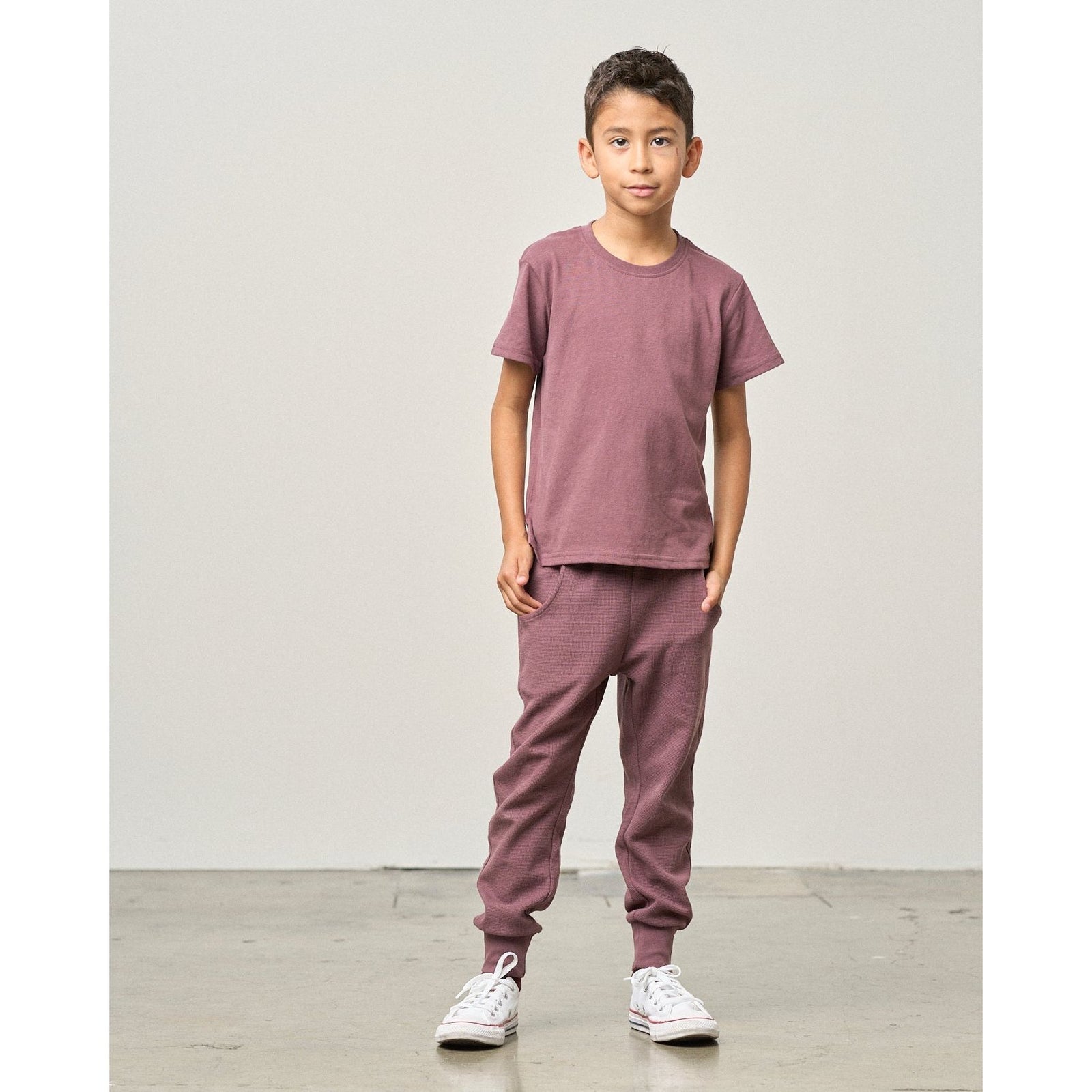 Elevated Tee - Huckleberry