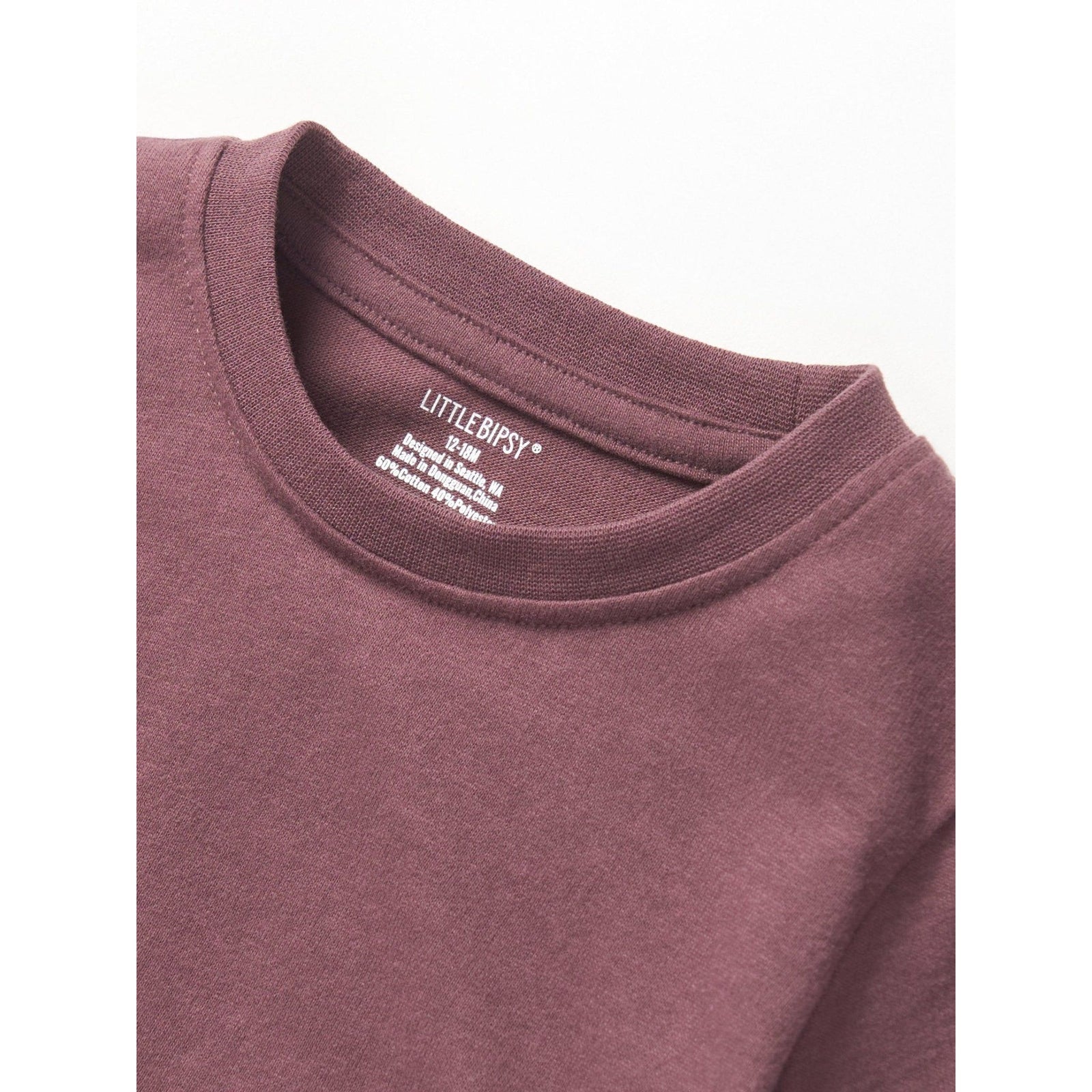 Elevated Tee - Huckleberry
