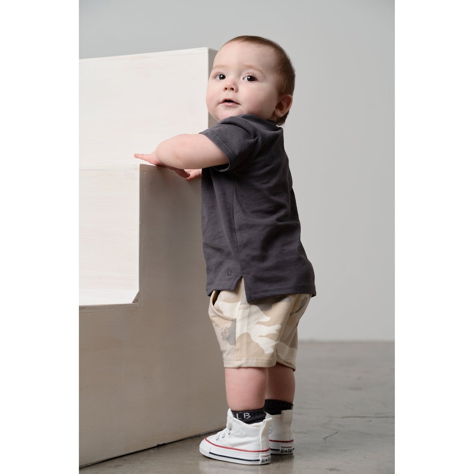 Elevated Tee - Iron