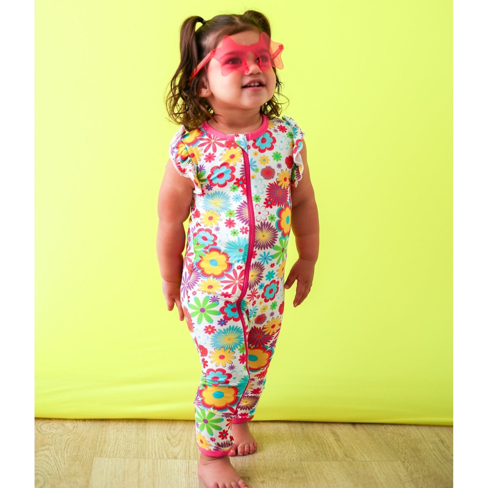 Groovy Bloom Romper