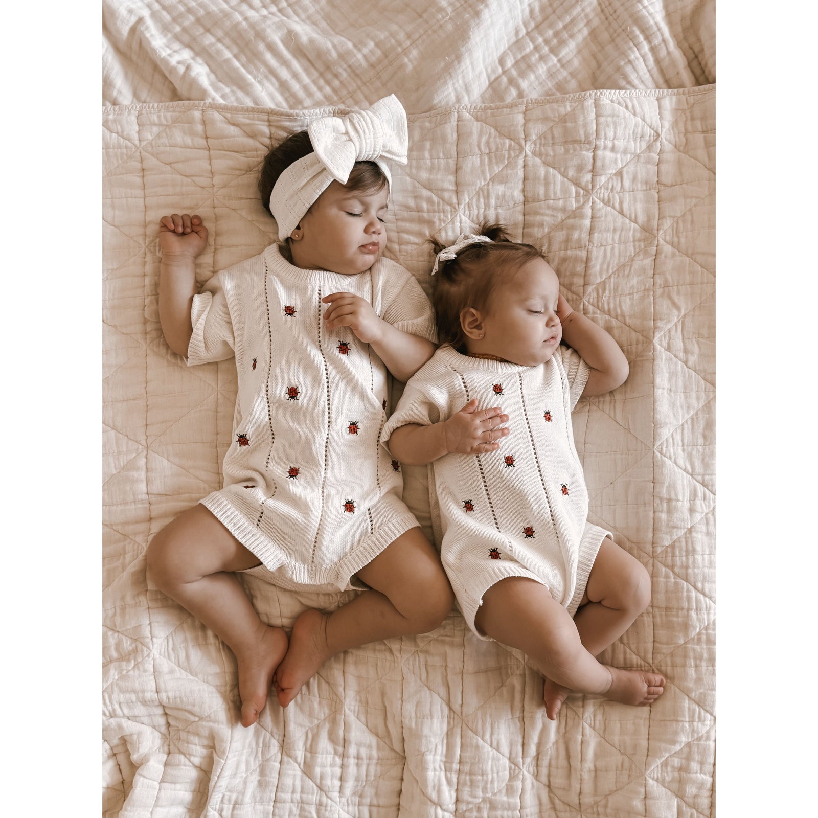 Ladybug Organic Romper