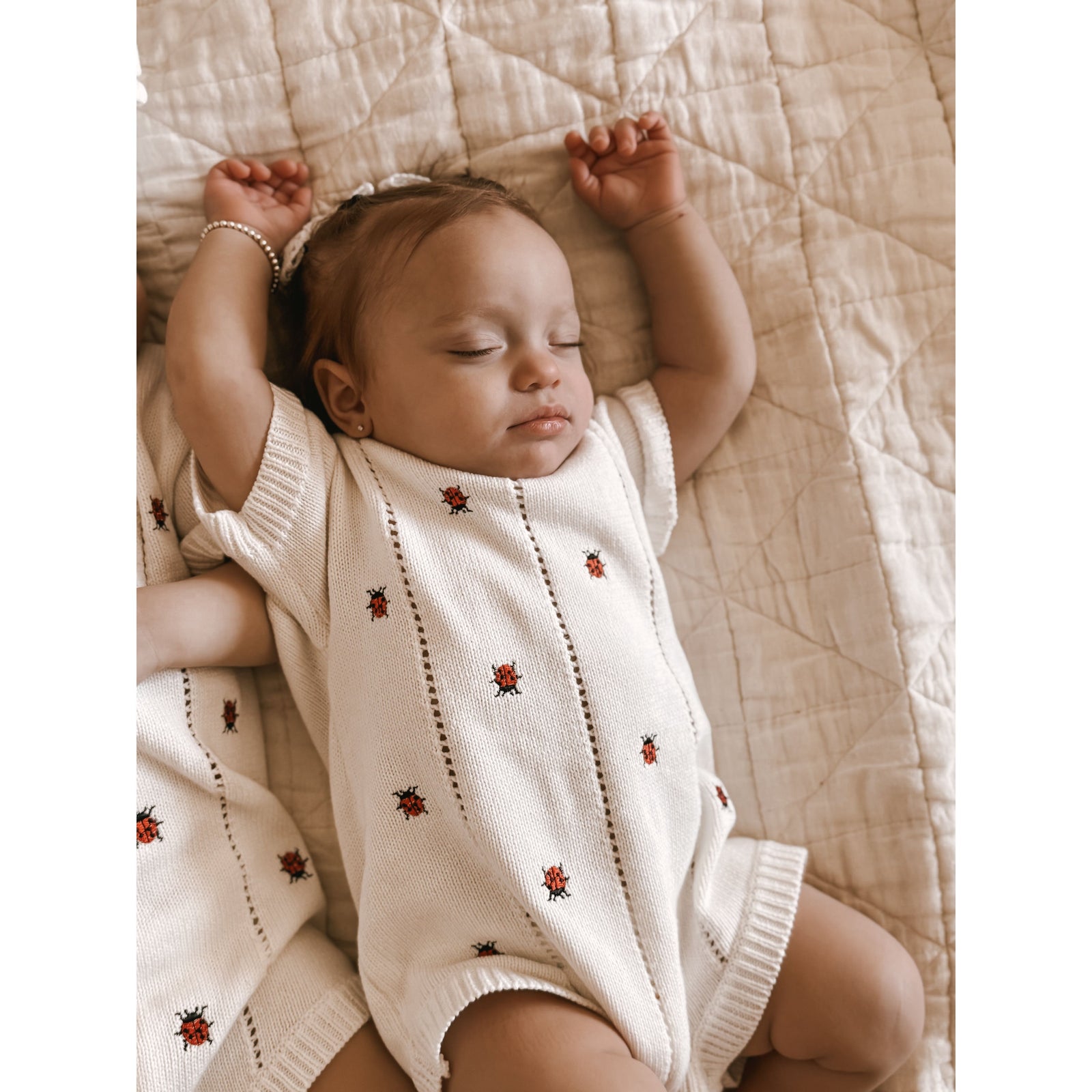 Ladybug Organic Romper