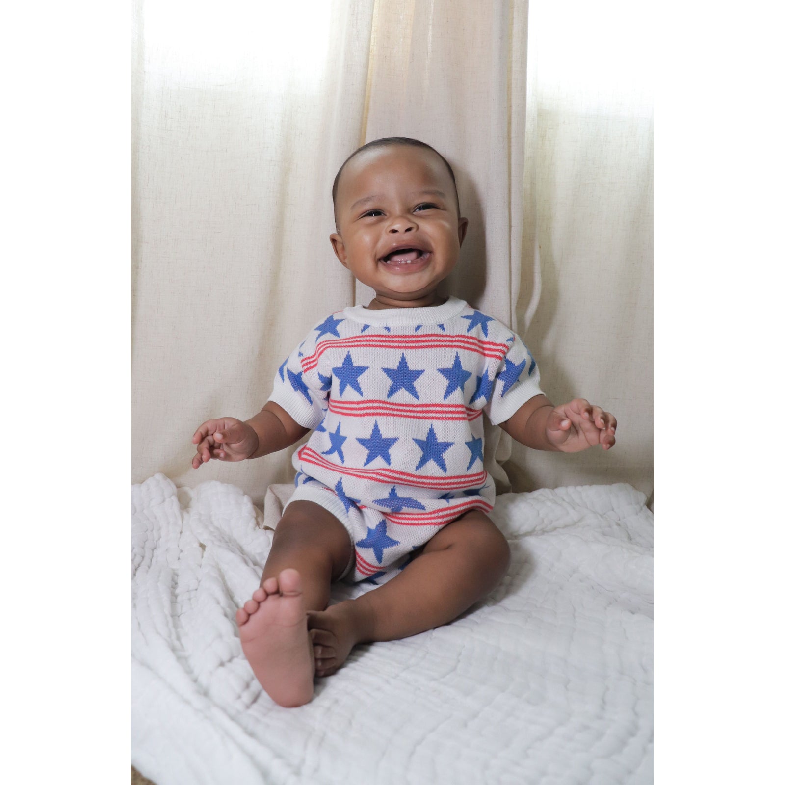 Stars and Stripes Romper