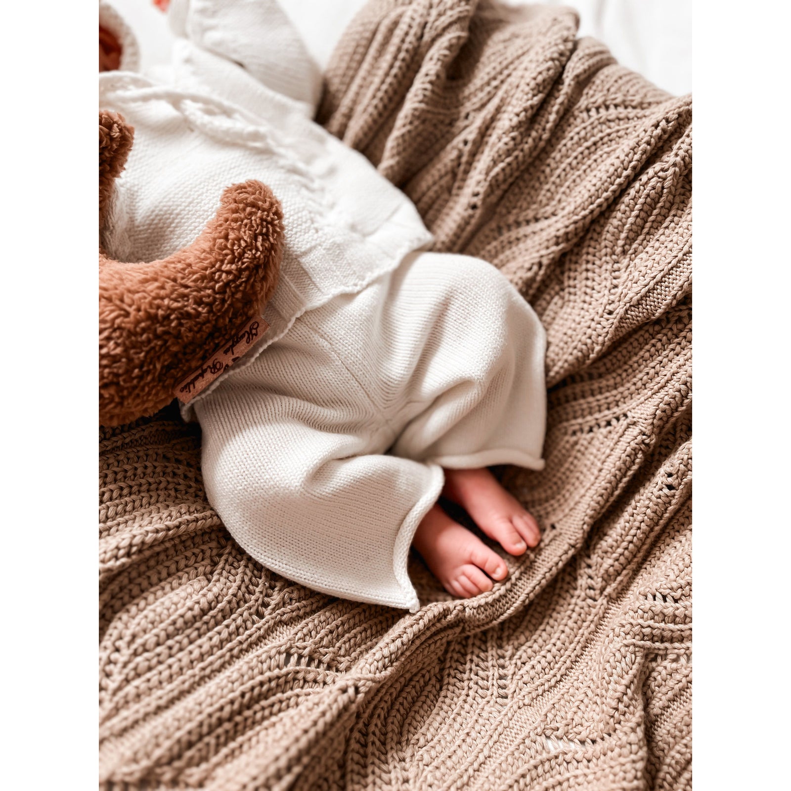 Luna + Luca Knit Pants - White