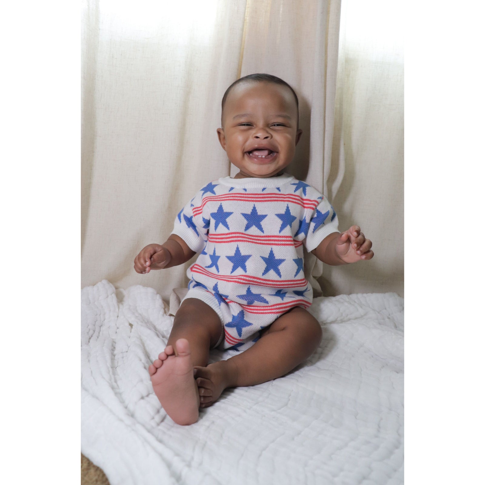 Stars and Stripes Romper
