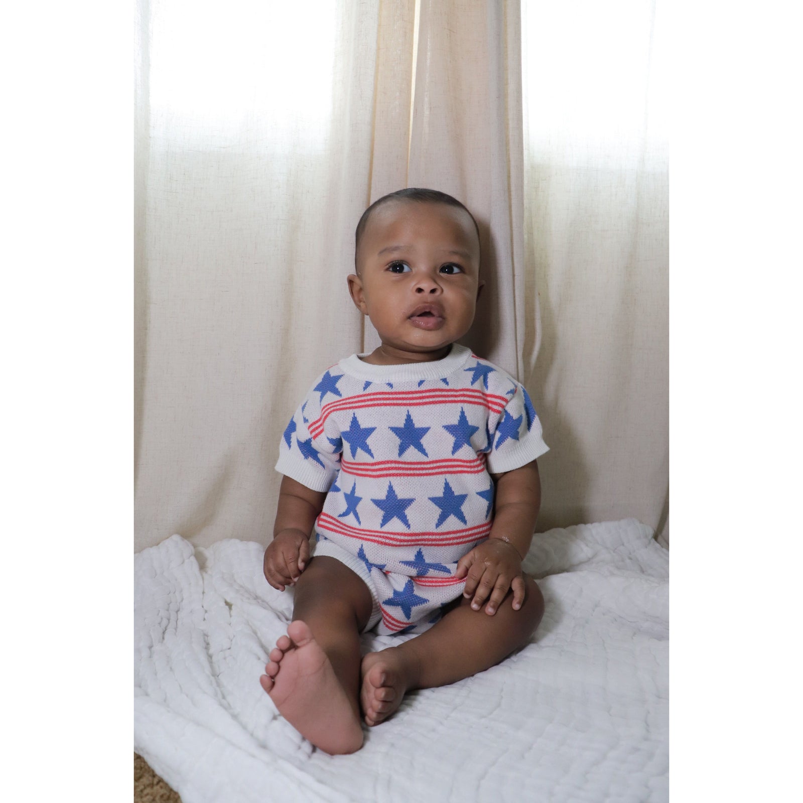 Stars and Stripes Romper