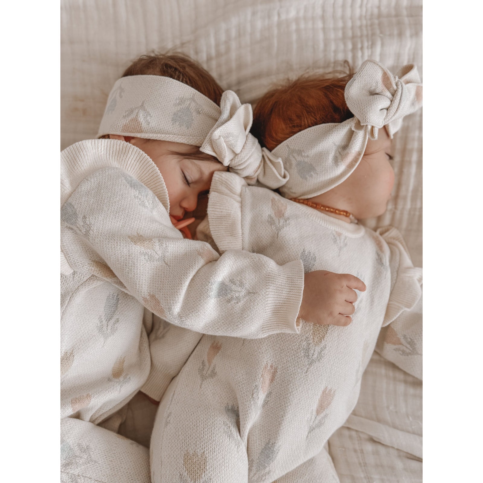 Luna + Luca Tulip Jacquard Jumpsuit