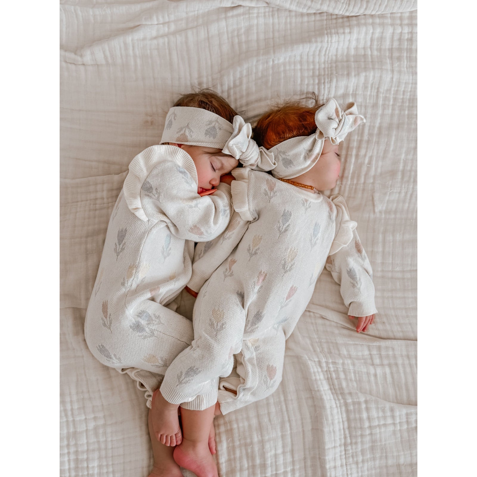 Luna + Luca Tulip Jacquard Jumpsuit