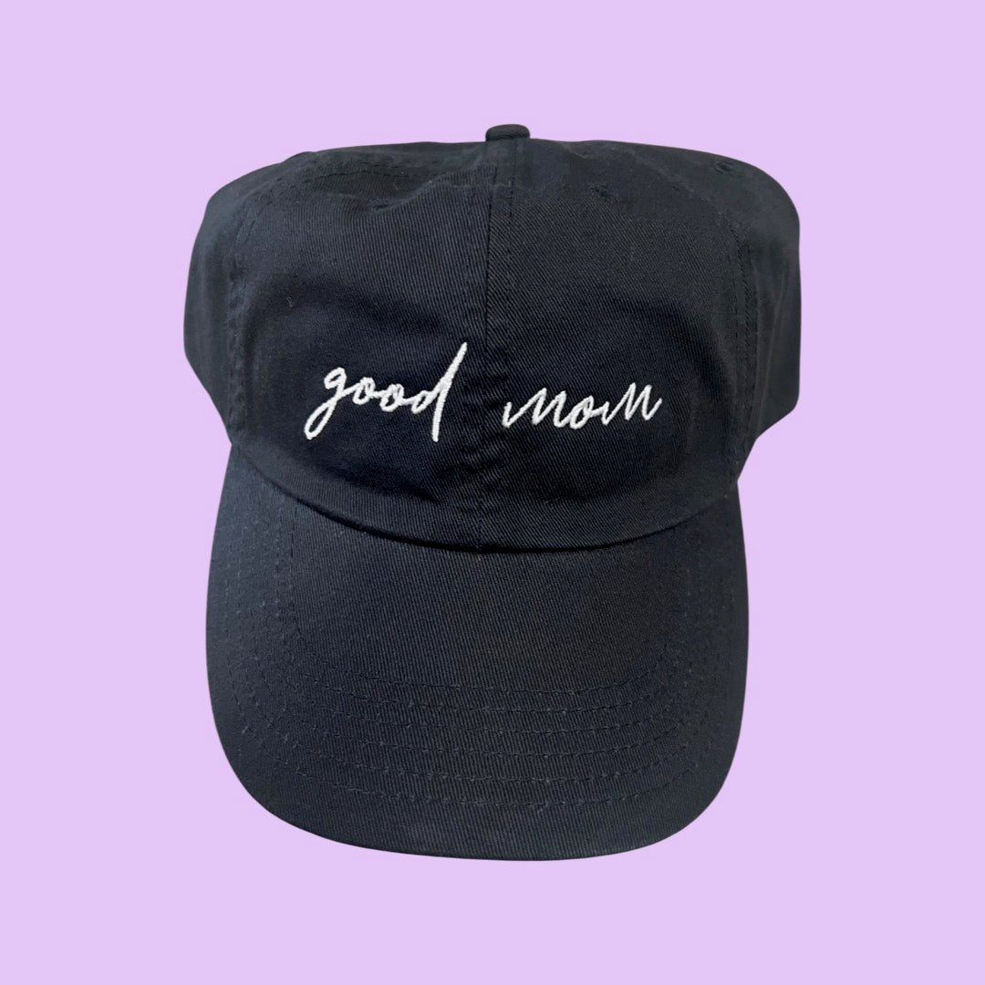 "good mom" dad hat