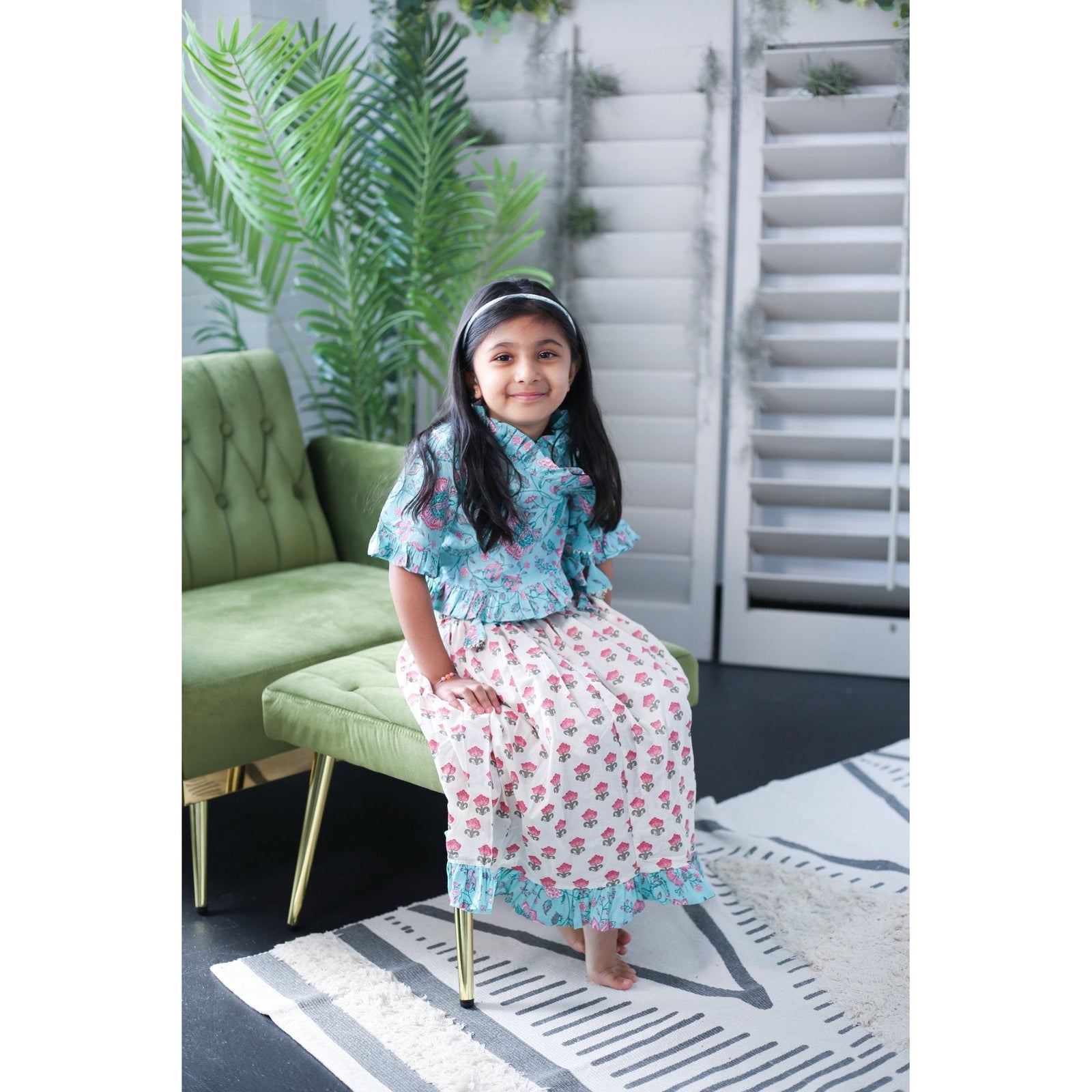 Janya Lehenga - Blue