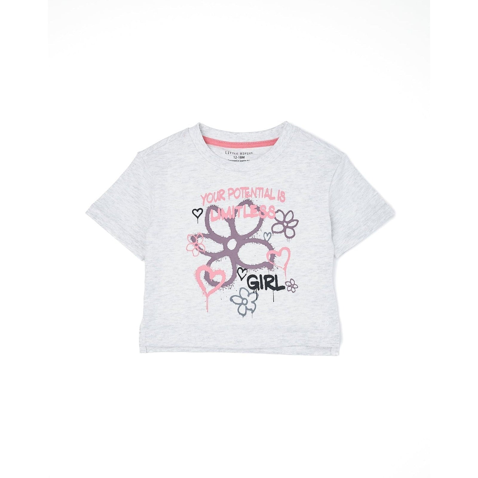 Limitless Tee - Light Heather Grey