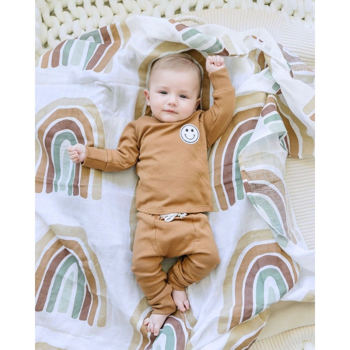 Lounge Set | Smiley Brown