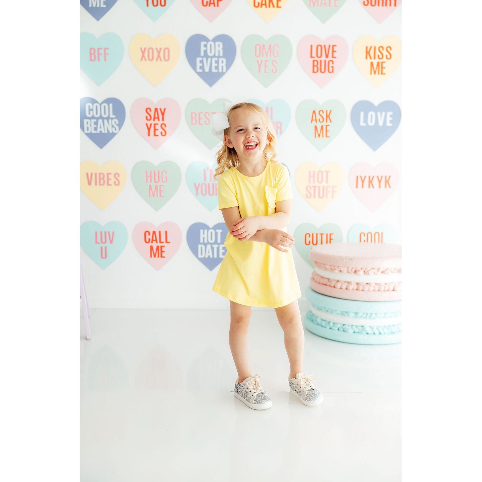 Yellow T-Shirt Dress