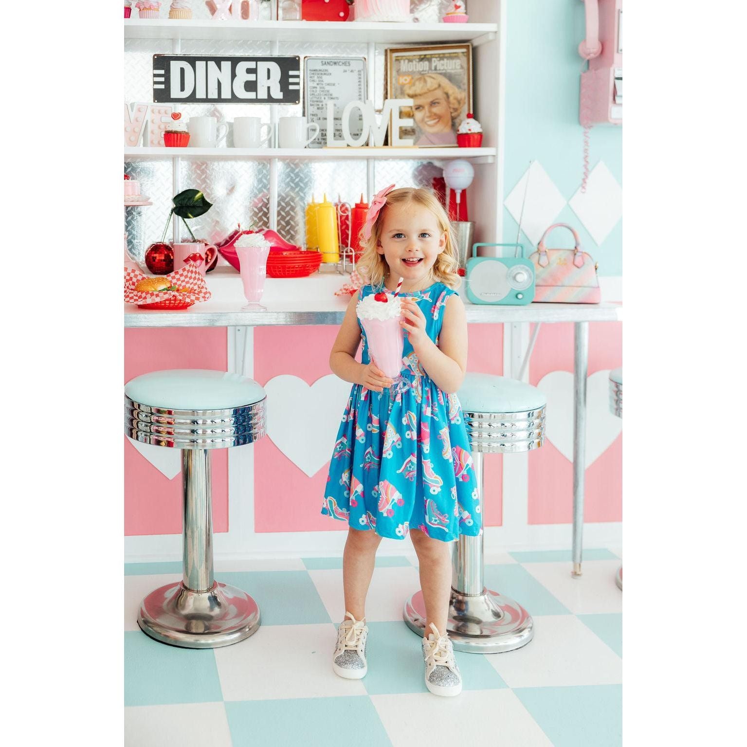 Let the Good Times Roll Tank Twirl Dress