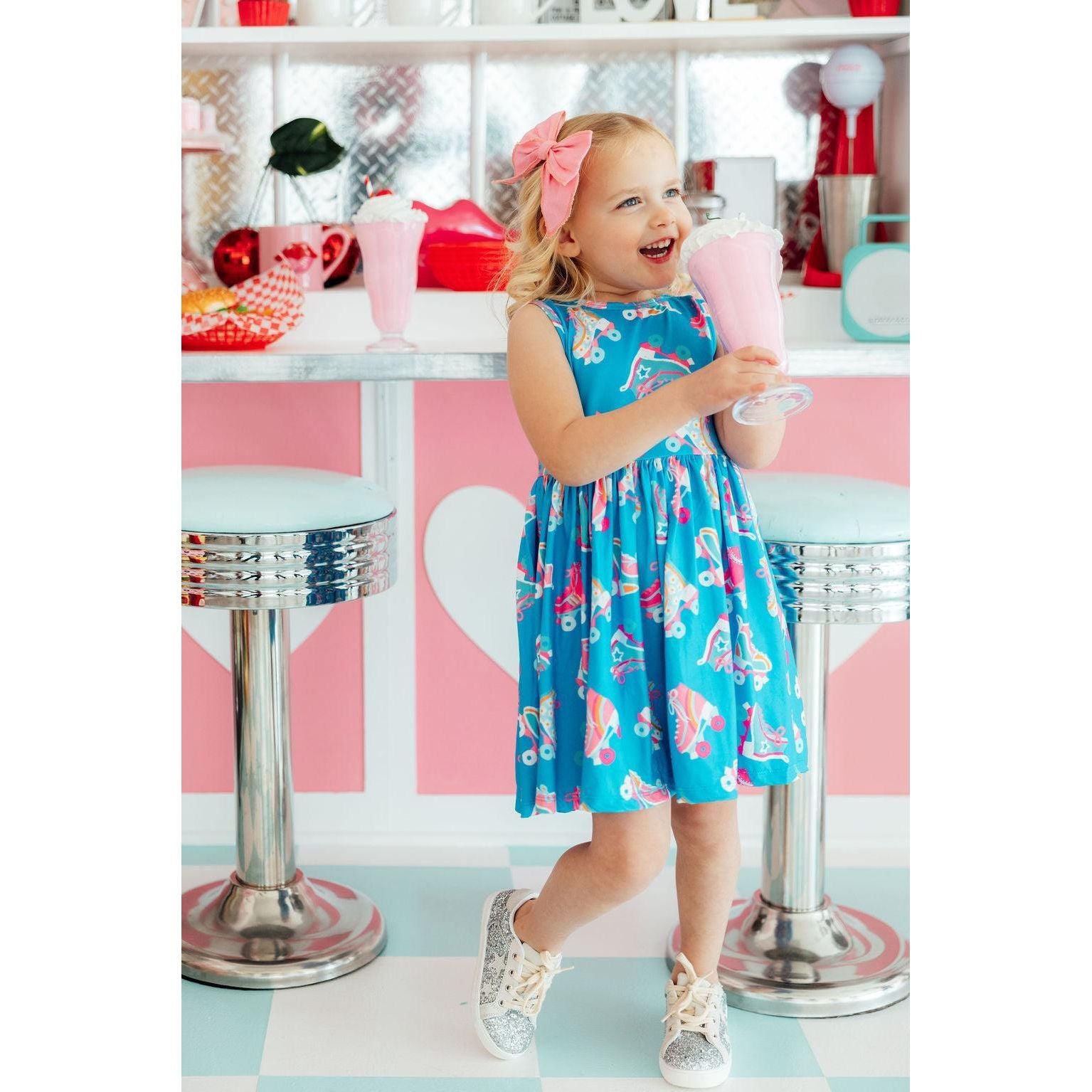 Let the Good Times Roll Tank Twirl Dress