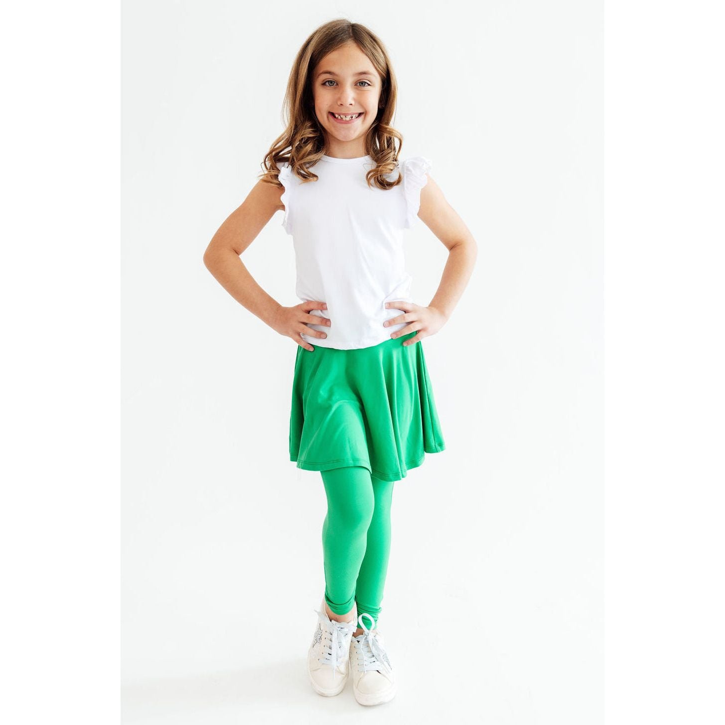 Kelly Green Twirl Skegging