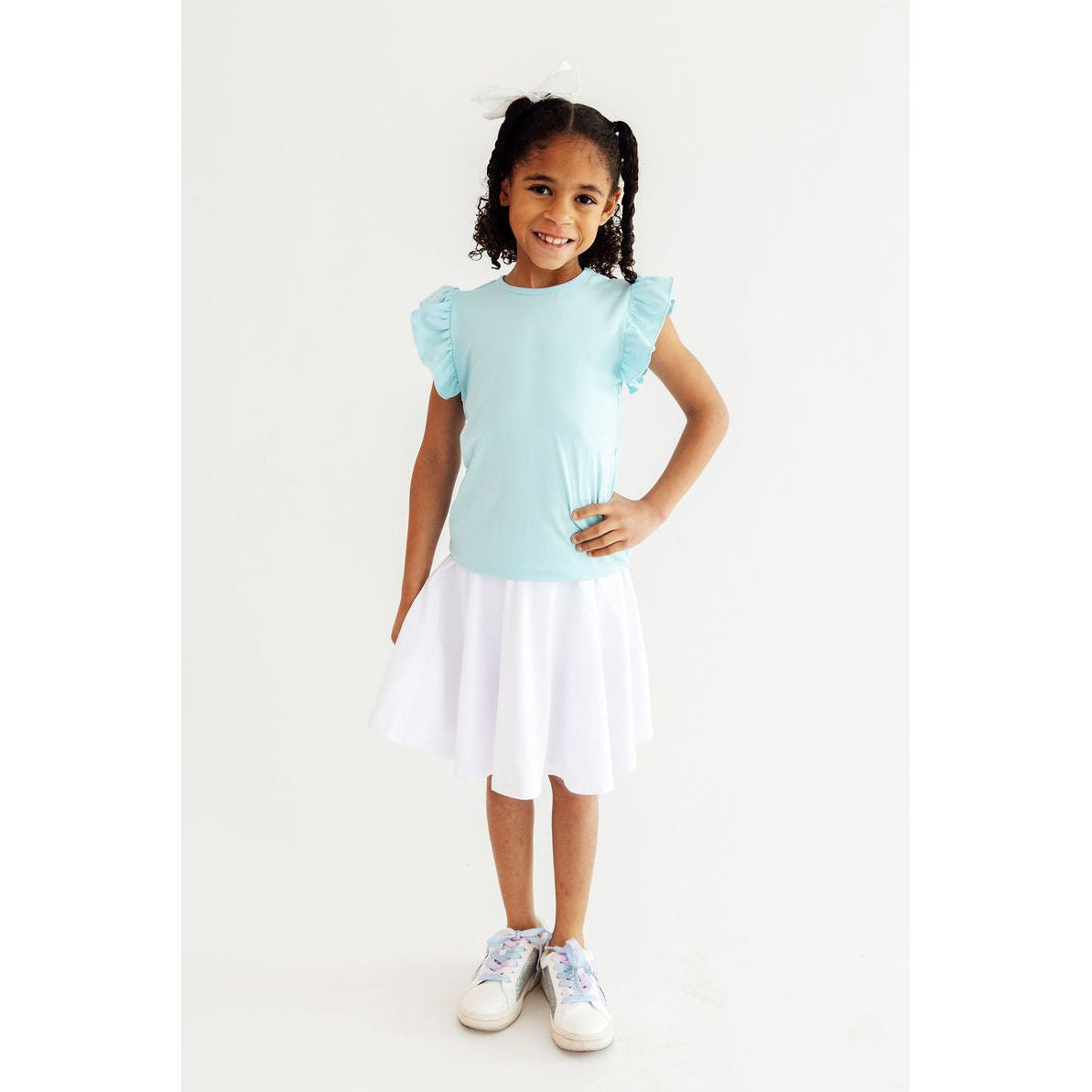 Bluebird S/S Ruffle Tee