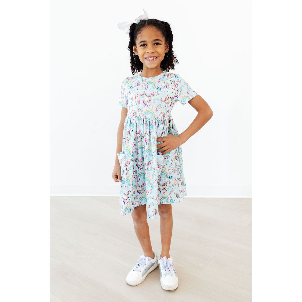 Unicorn Queen S/S Pocket Twirl Dress