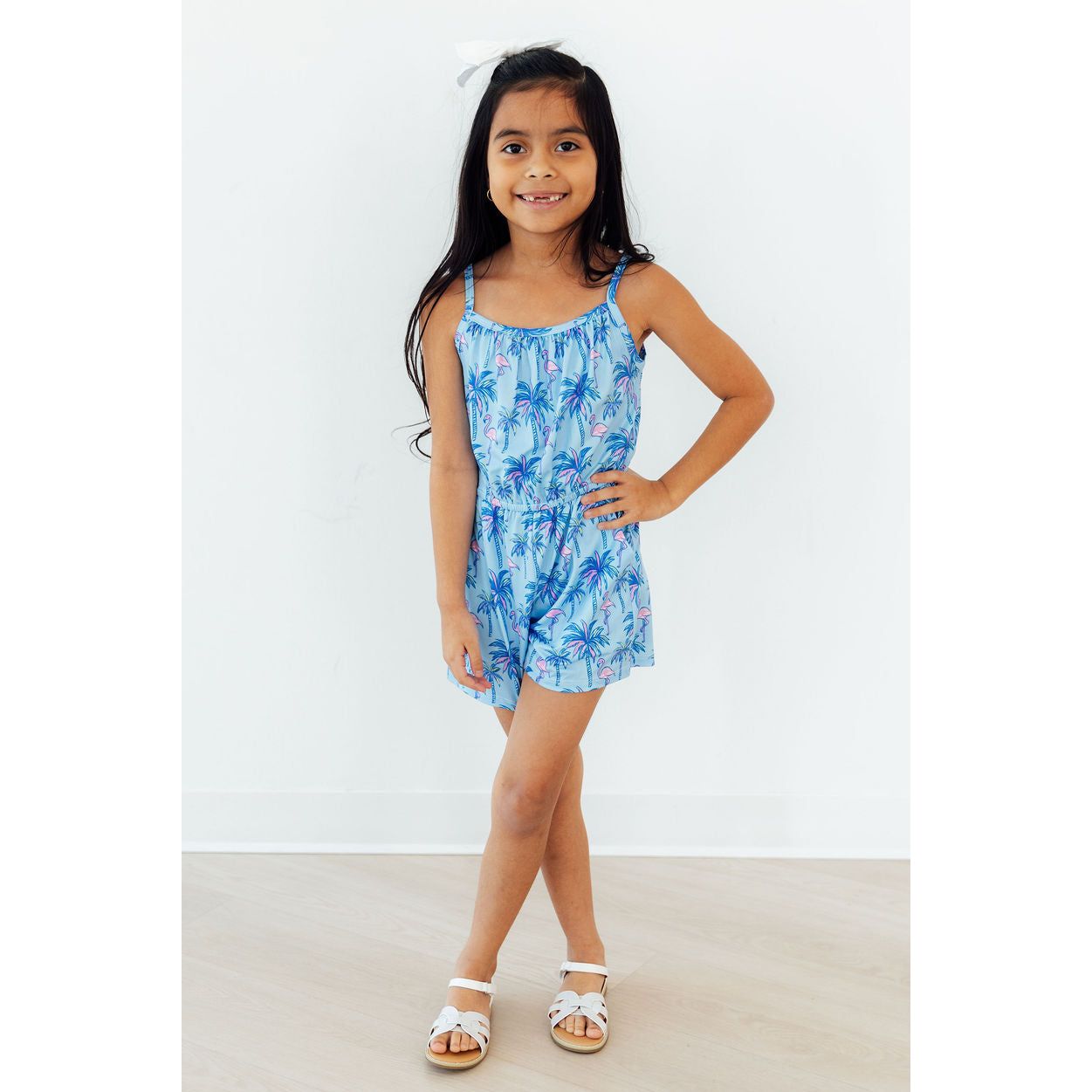 Island Time Strappy Play Romper