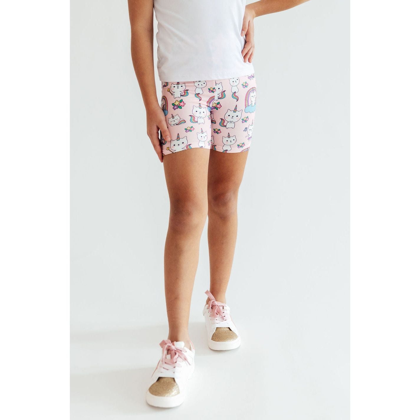 Rainbow Purr-fection Twirl Shorts