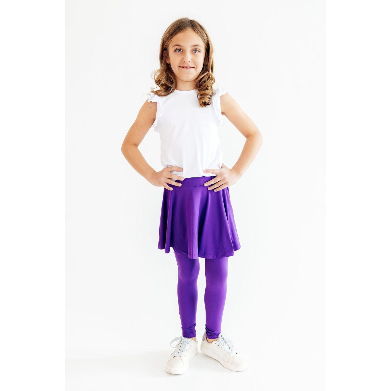 Purple Twirl Skegging