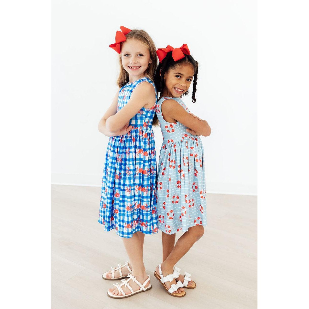 Crabby Cutie Tank Twirl Dress