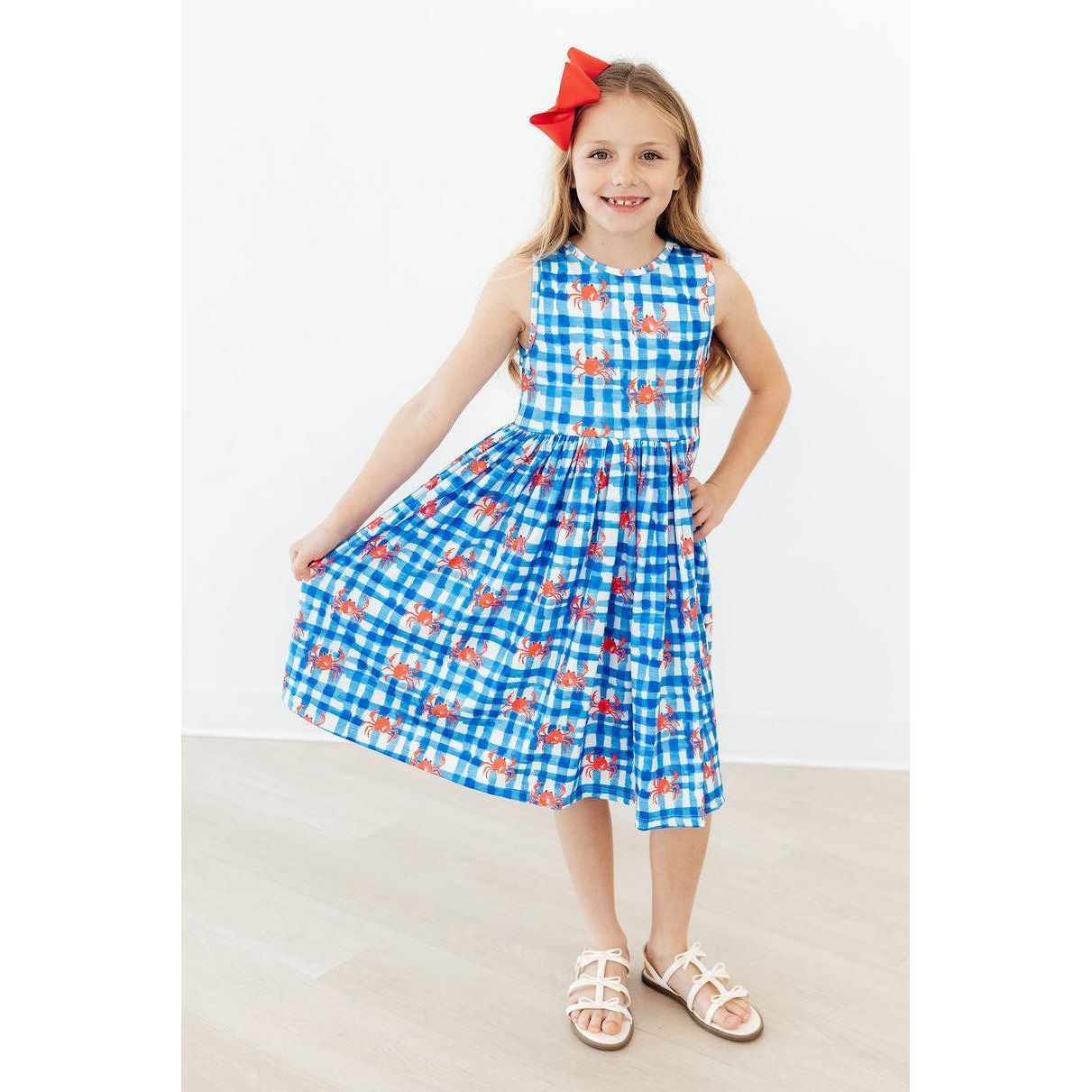 Crabby Cutie Tank Twirl Dress