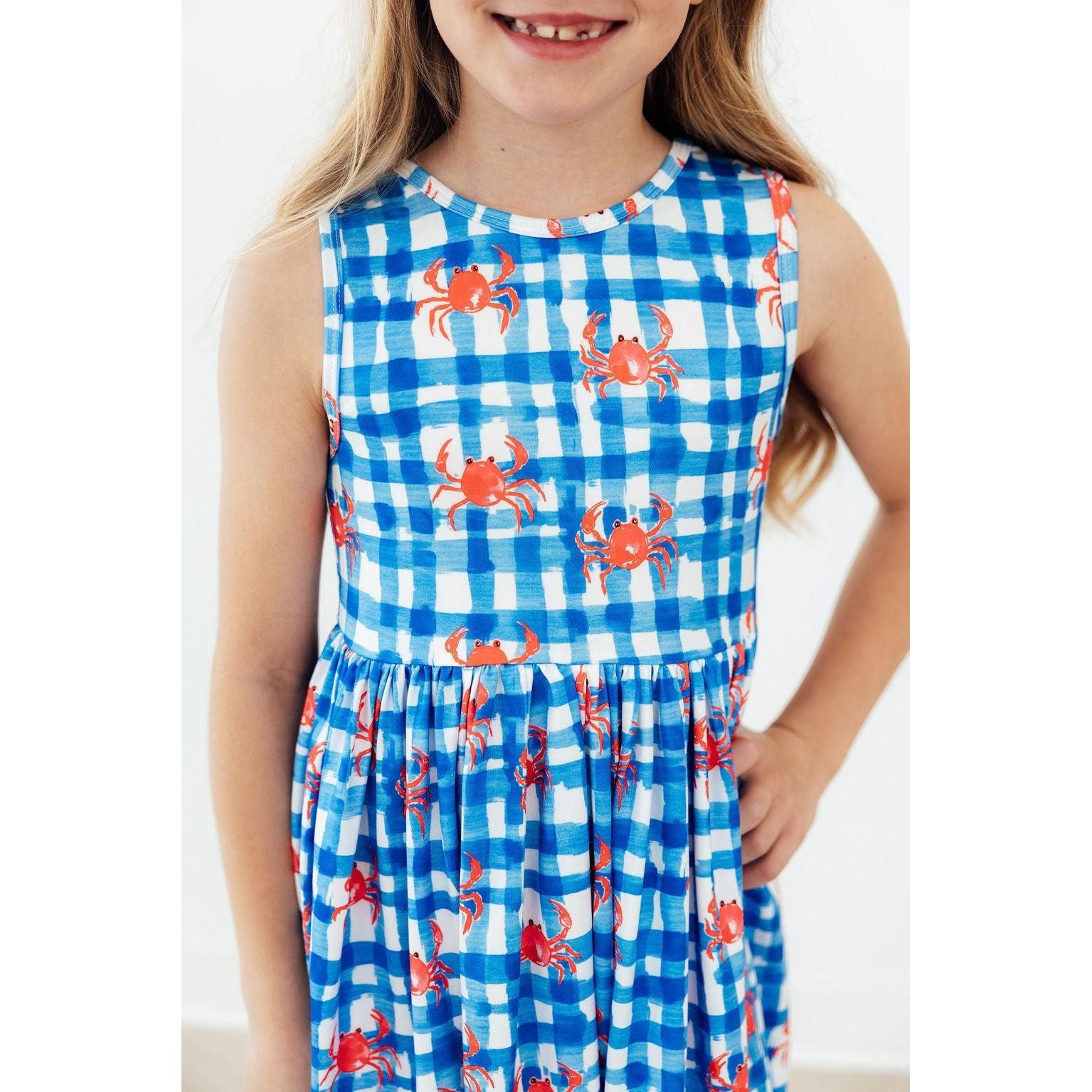 Crabby Cutie Tank Twirl Dress
