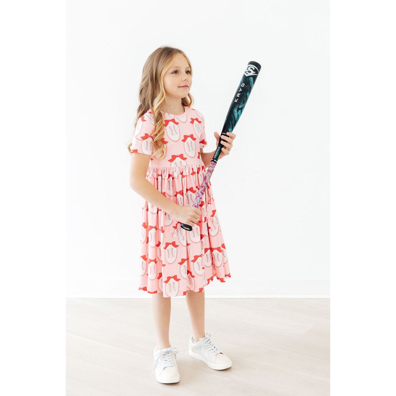 Pitcher Perfect S/S Pocket Twirl Dress