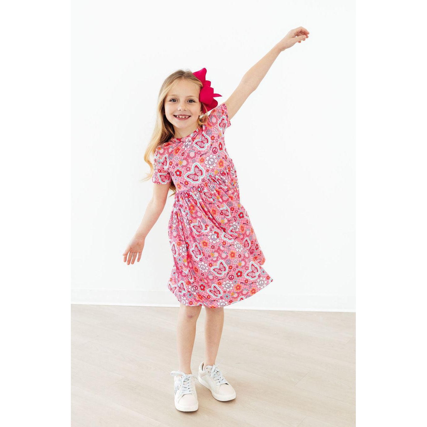 Hippie Sissy S/S Pocket Twirl Dress