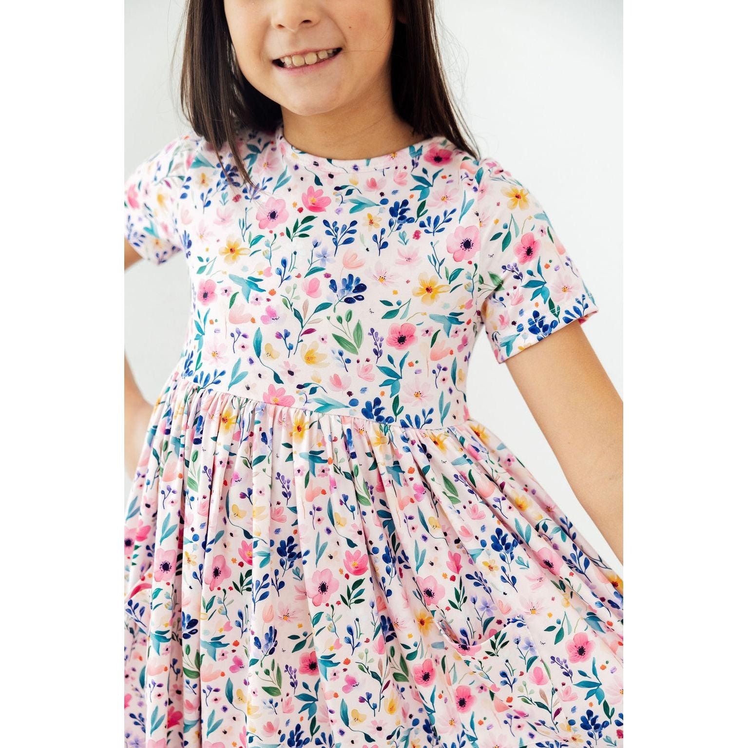 Morning Meadows S/S Pocket Twirl Dress