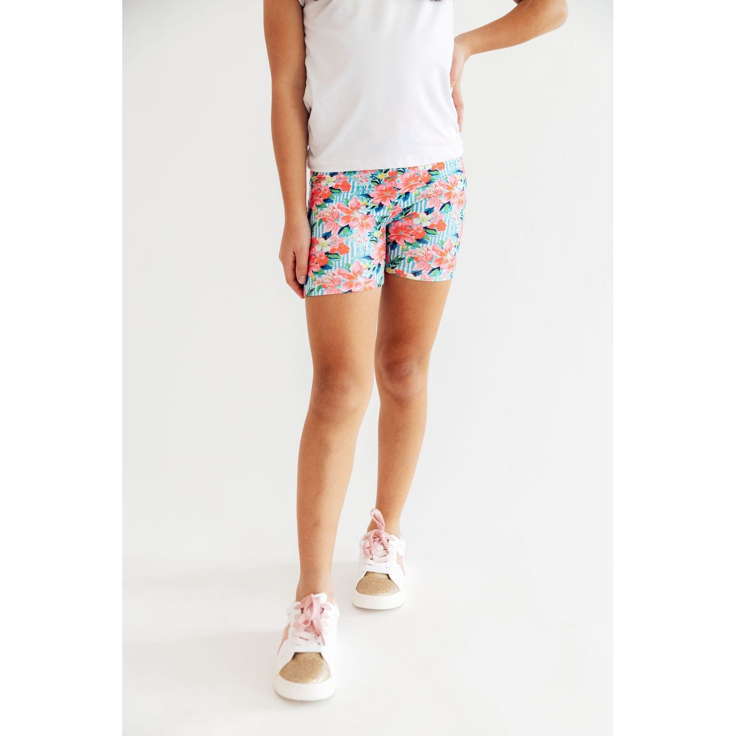 Petals in Paradise Twirl Shorts