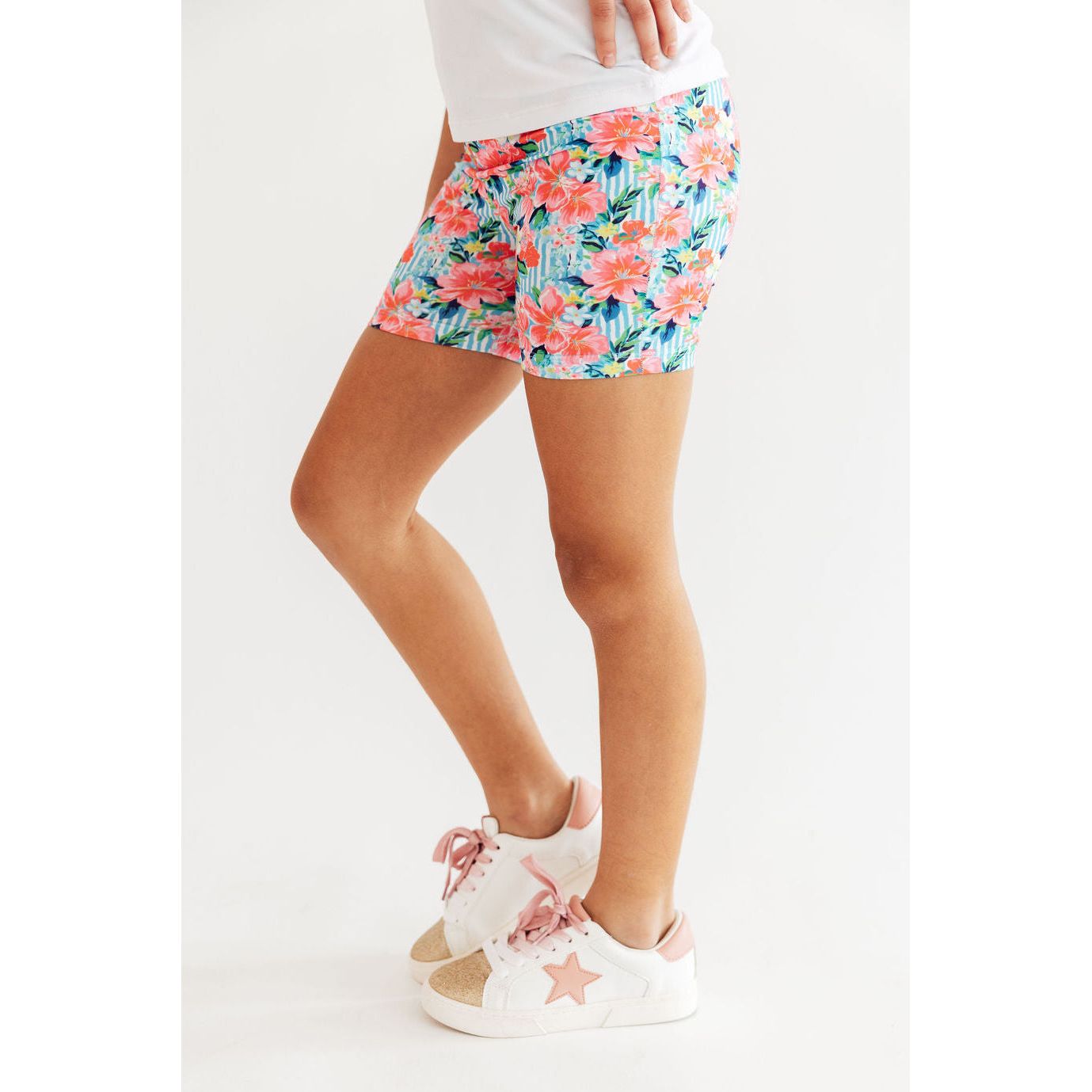Petals in Paradise Twirl Shorts