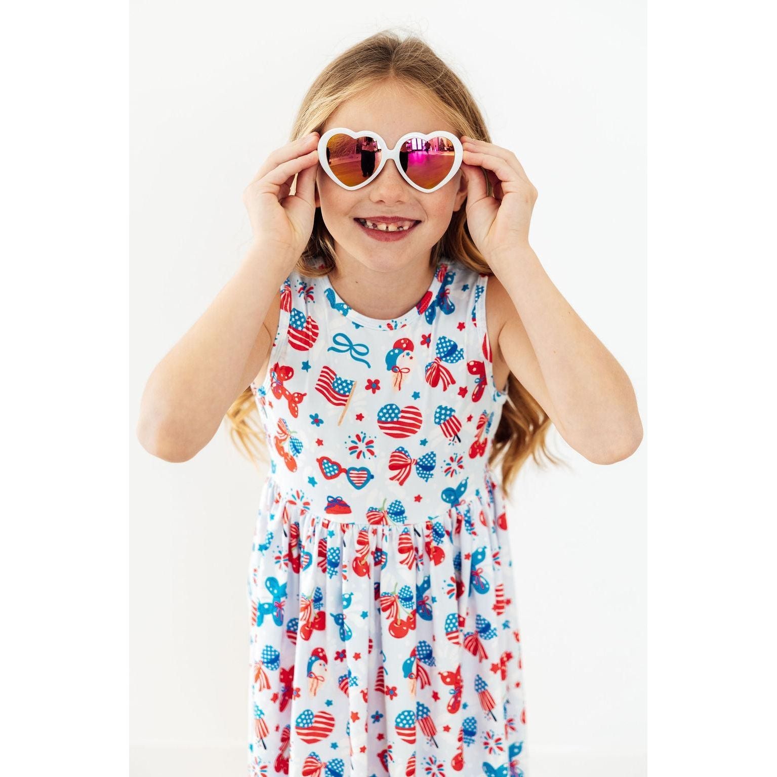 Little Miss Liberty Tank Twirl Dress