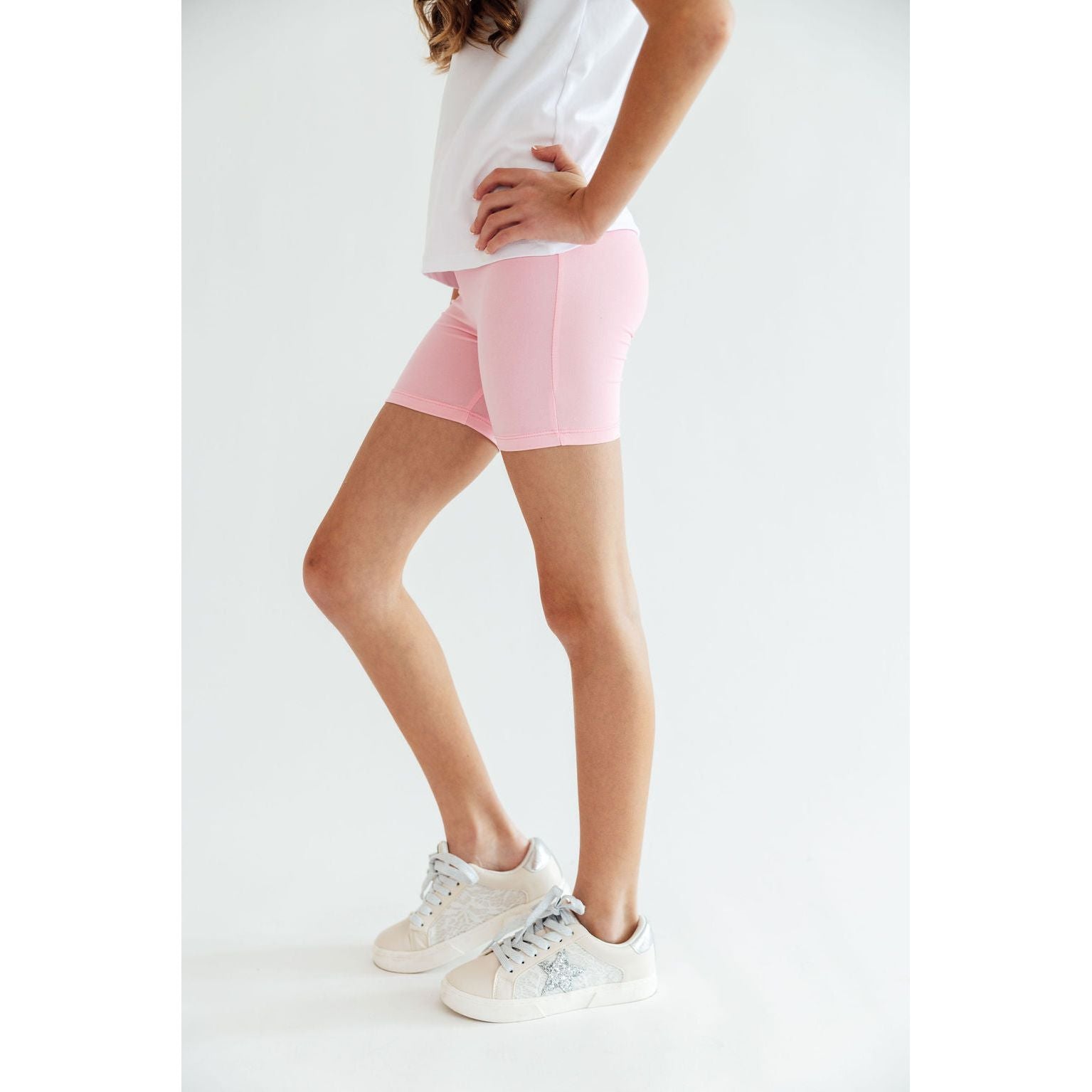 Bubblegum Pink Twirl Shorts