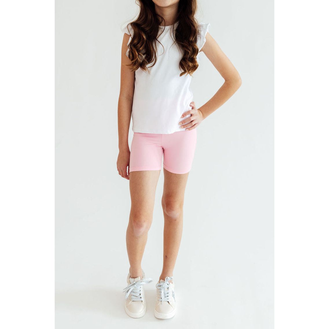 Bubblegum Pink Twirl Shorts