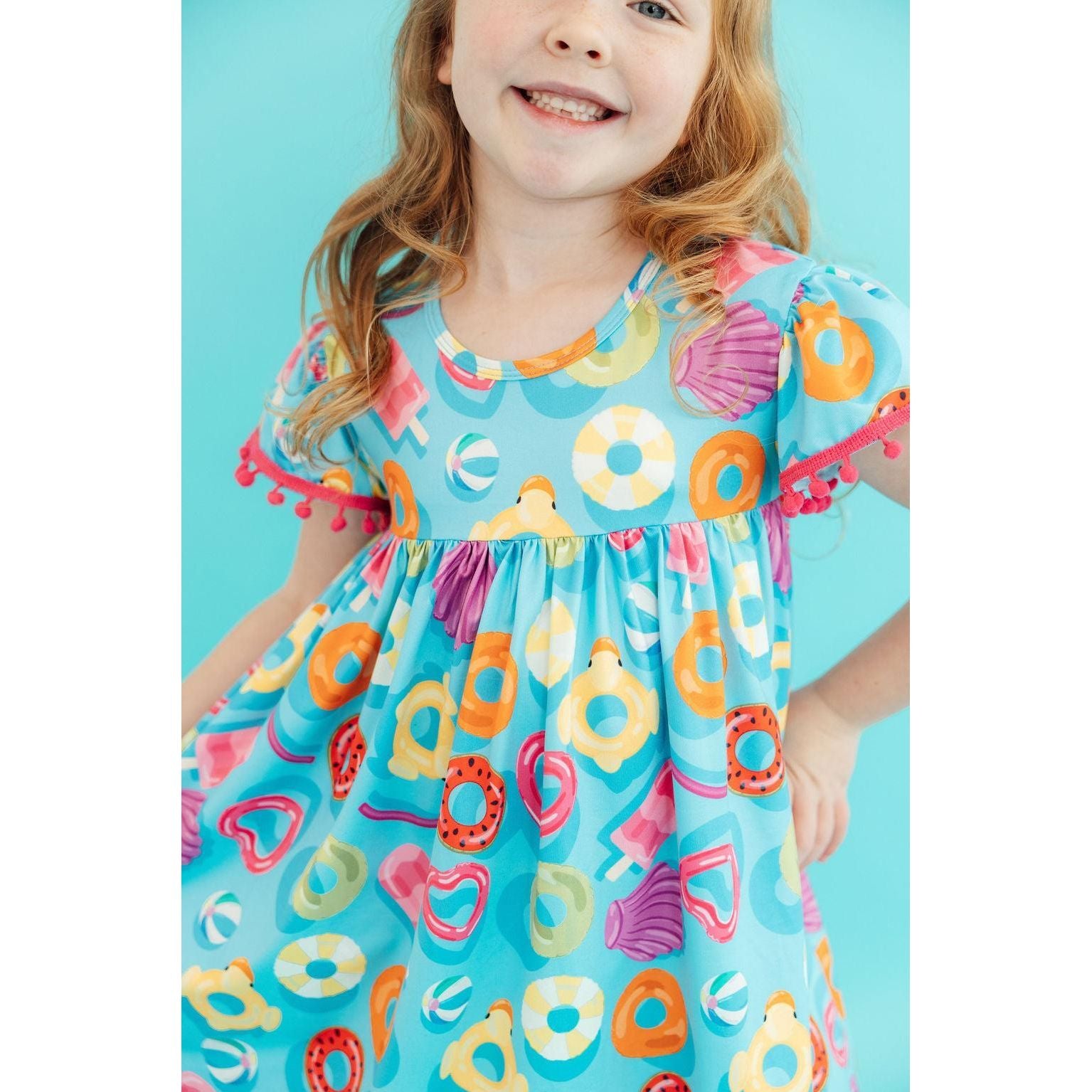 Fun Floaties Pom Pom Dress