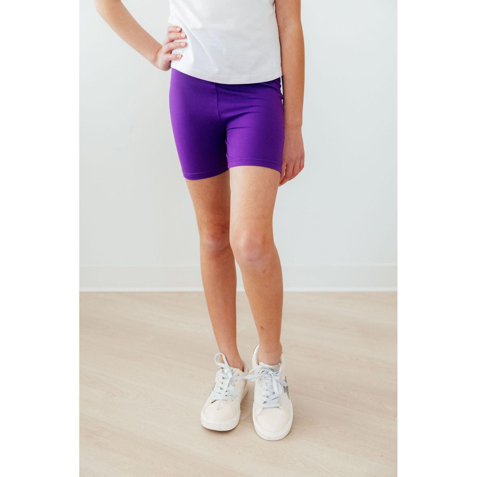 Purple Twirl Shorts