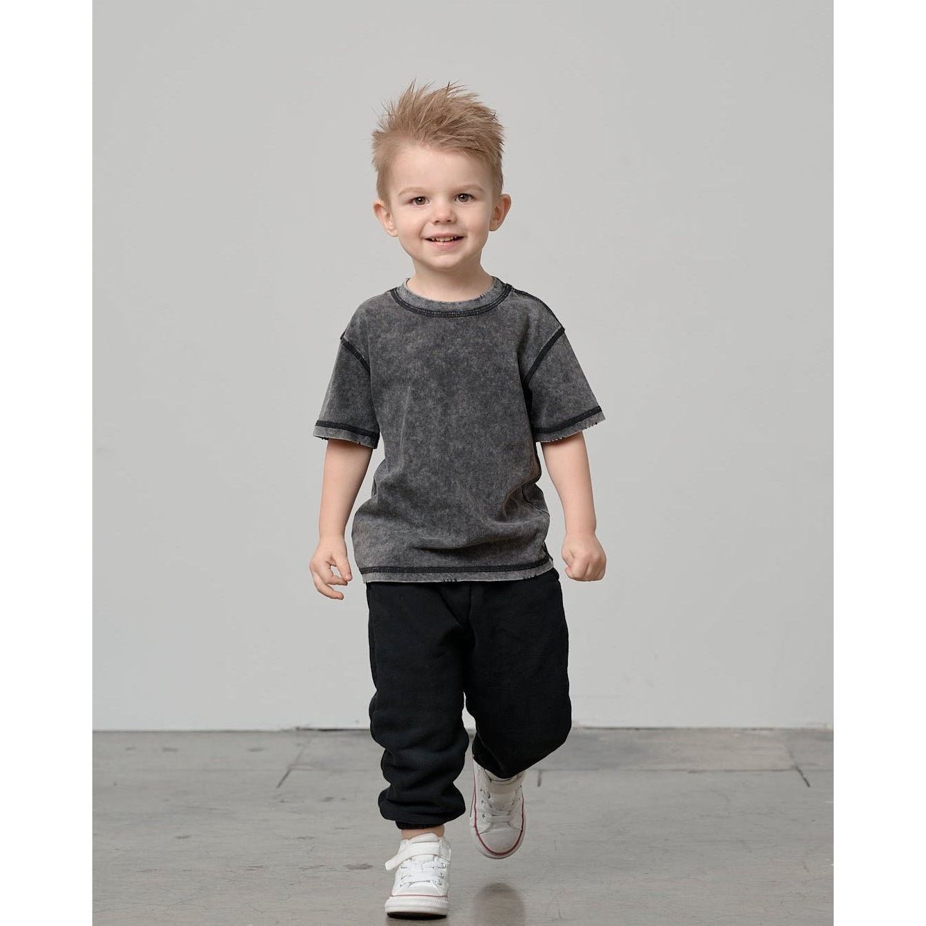 Mineral Wash Tee - Black