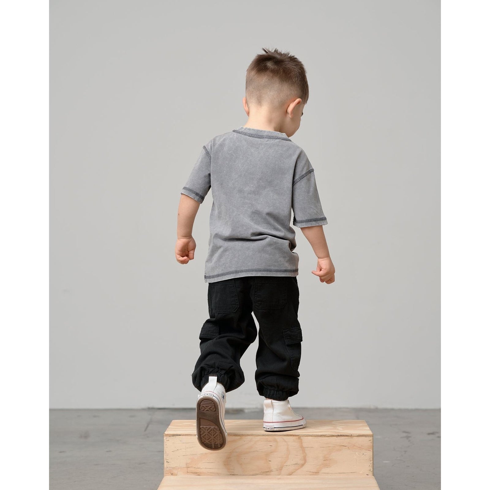 Mineral Wash Tee - Graphite