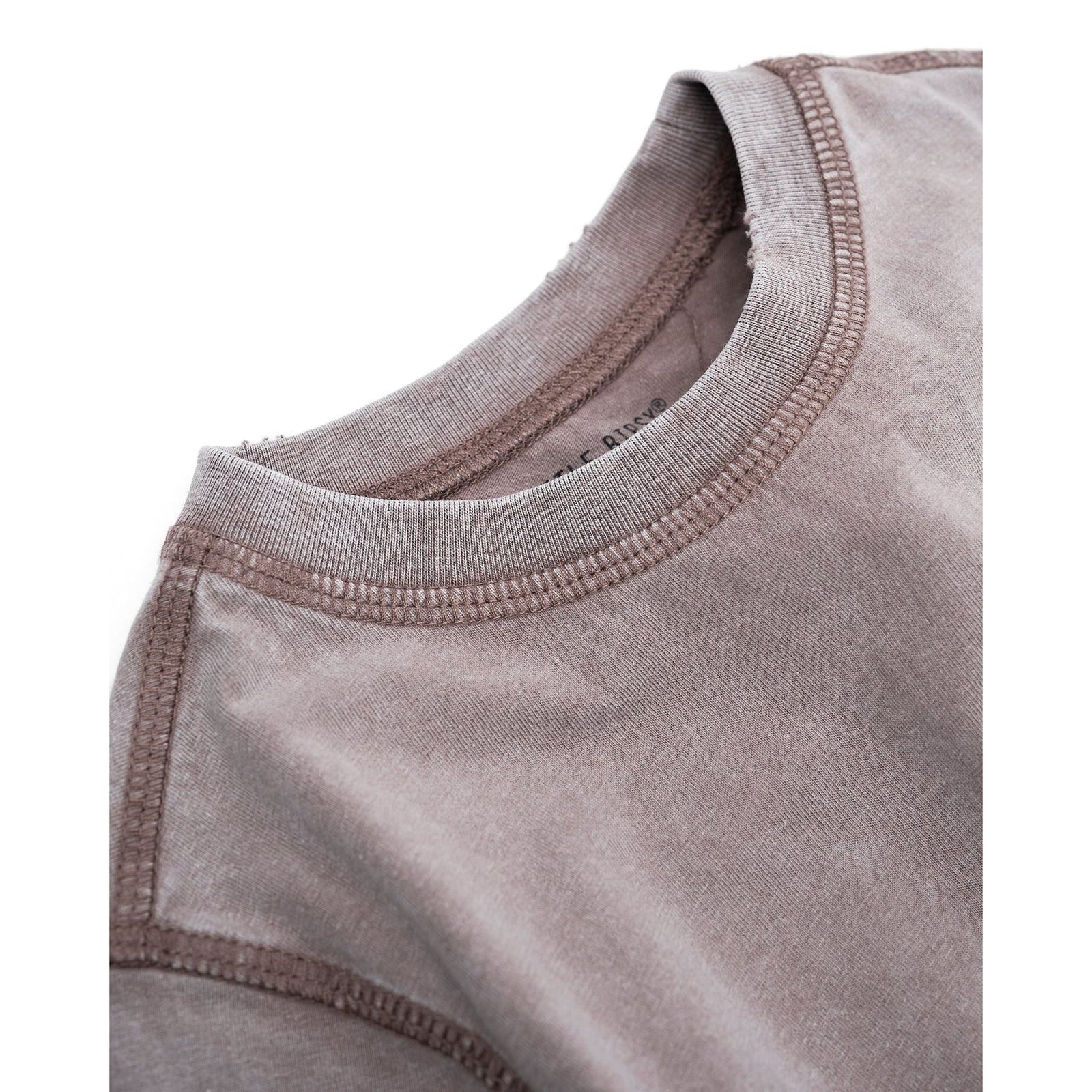 Mineral Wash Tee - Taupe