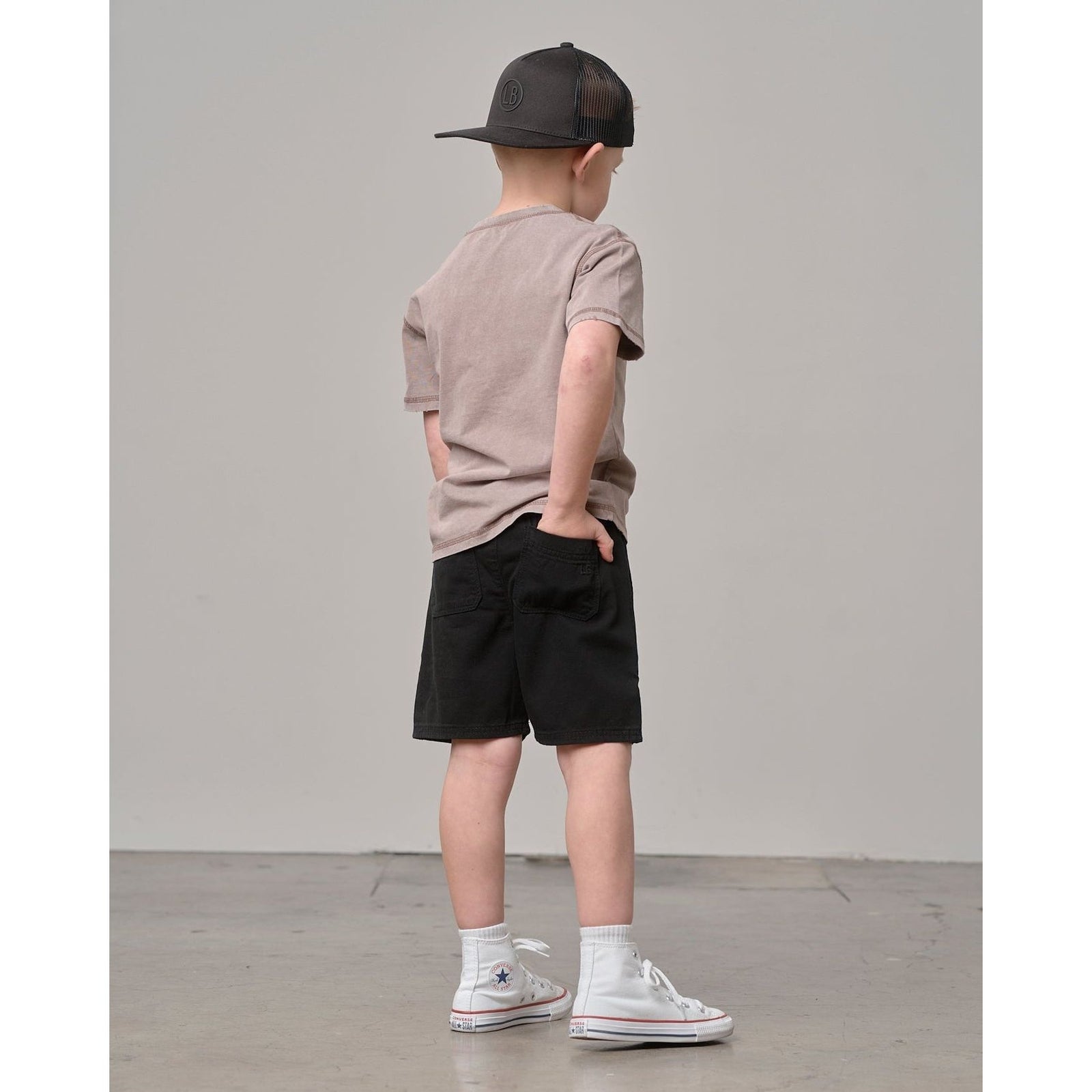 Mineral Wash Tee - Taupe