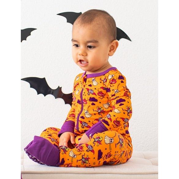 Orange Boo Crew Convertible Coverall