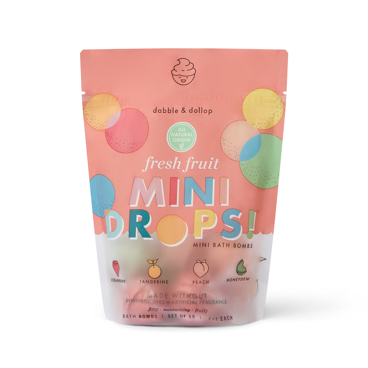 Fresh Fruit Mini Bath Bombs